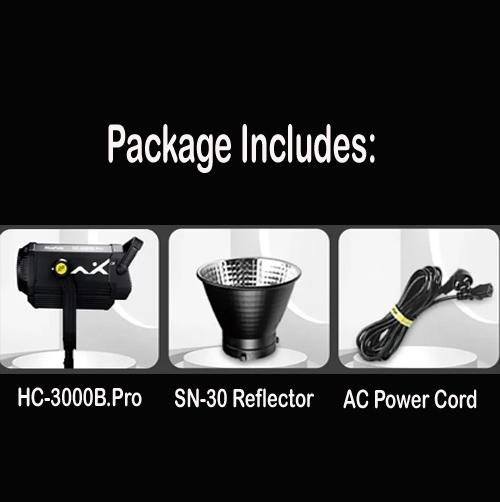 NiceFoto HC-3000B.Pro 300W LED Video Light