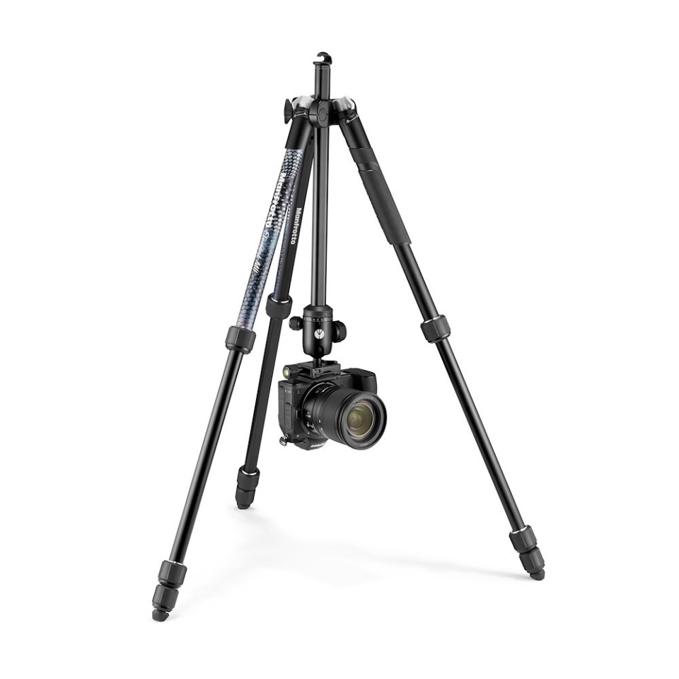 Manfrotto Element MII Aluminum Tripod (MKELMII4BK-BH)