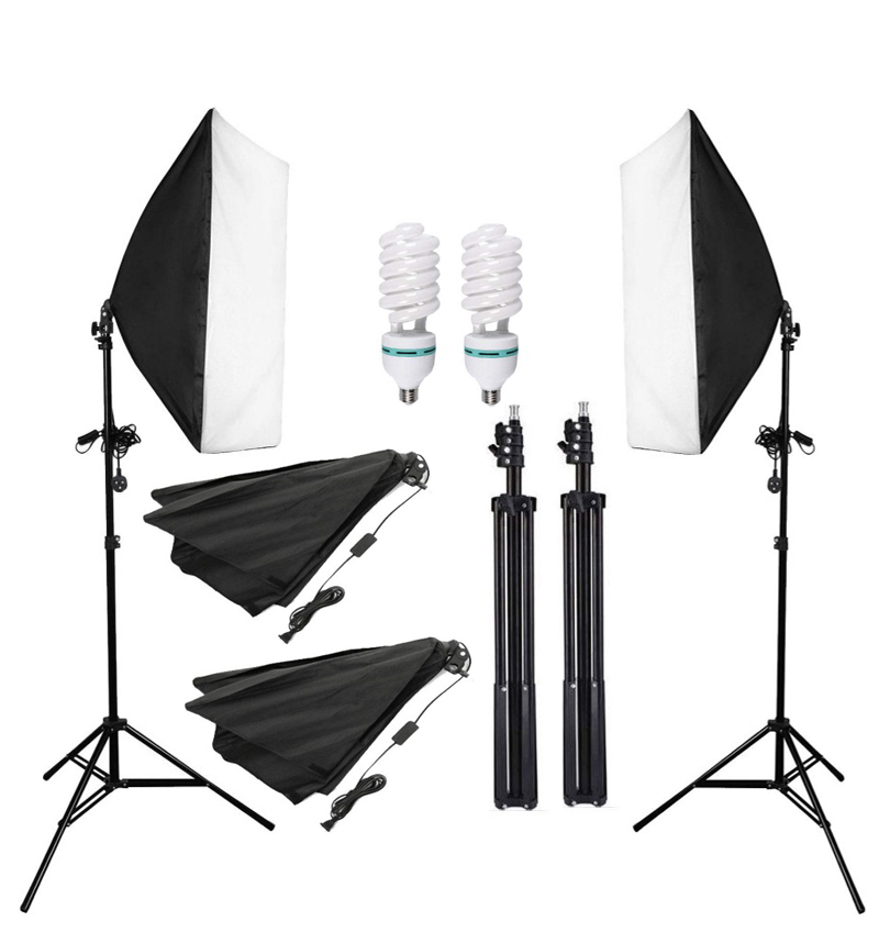 Photo Studio 60x60 Softbox Lighting (2 Kit) Photo Studio 60x60 Softbox Lighting (2 Kit)