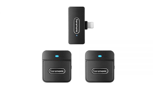 Saramonic Blink 100 B4 2-Person Compact Digital Wireless Clip-On Microphone System with Lightning Connector