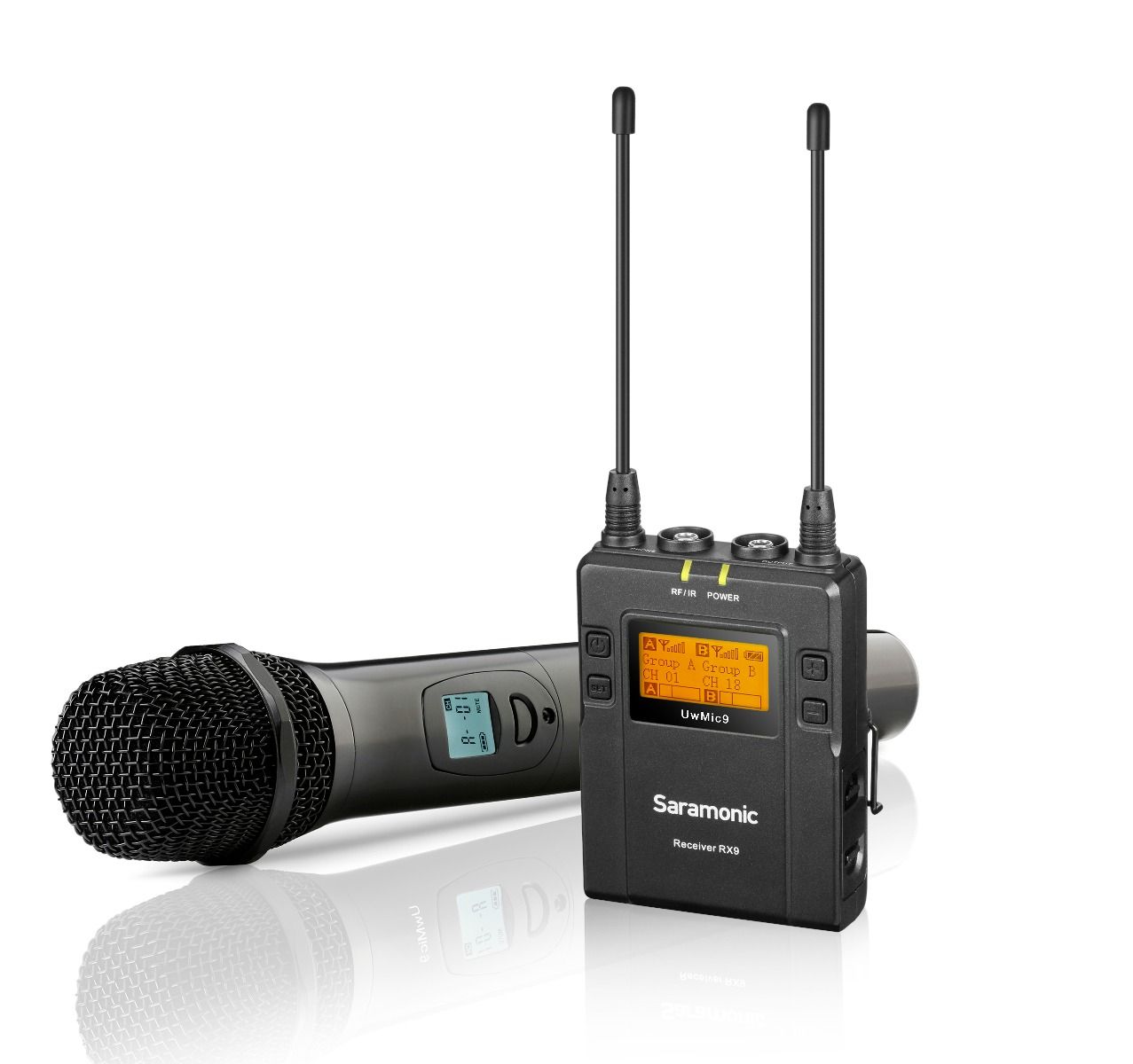 Saramonic UwMic9 Kit 4 RX9+HU9 UHF Wireless Microphone Kit