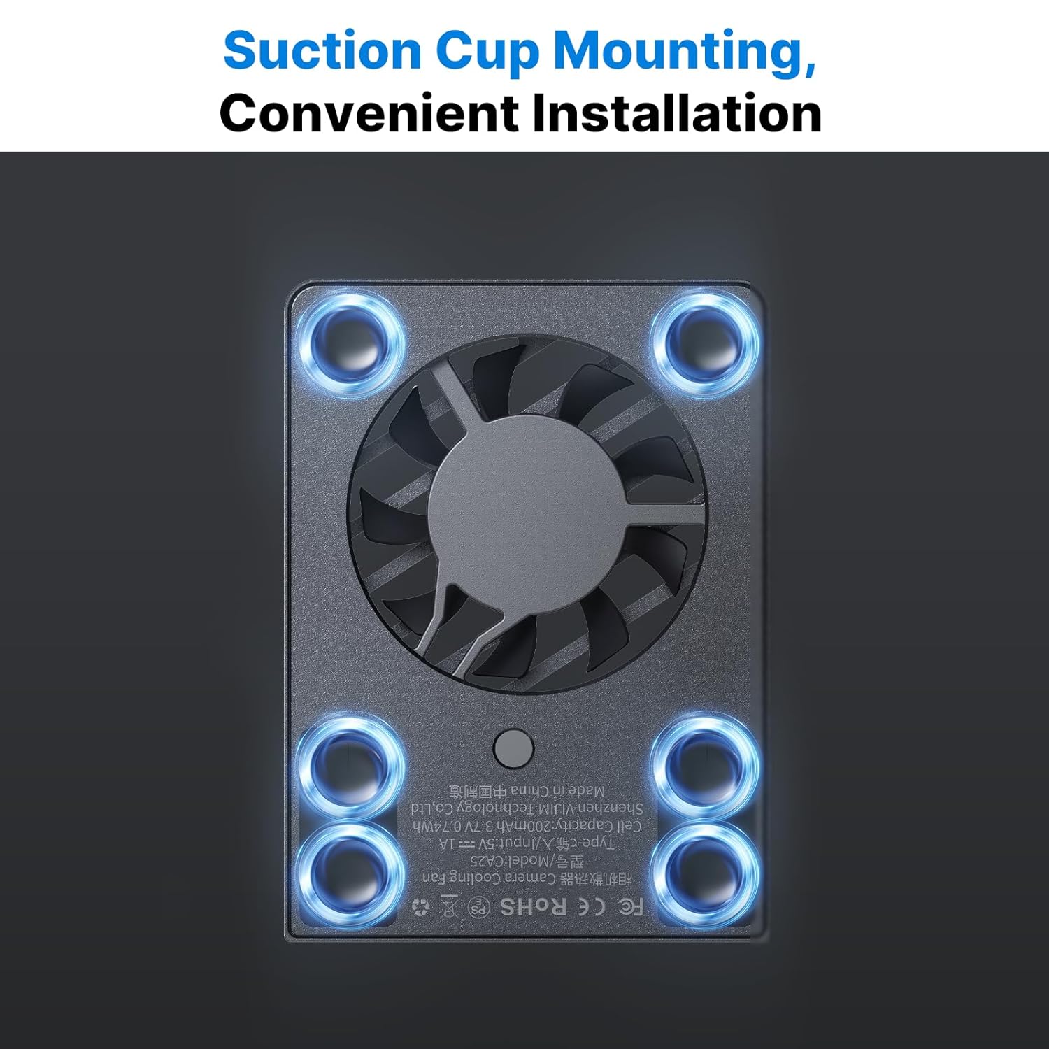 Ulanzi Camera Cooling Fan For Sony/Canon/FUJIFILM/Nikon