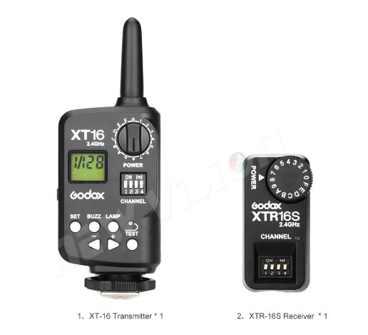 Godox XT-16S Wireless Power-Control Flash Trigger