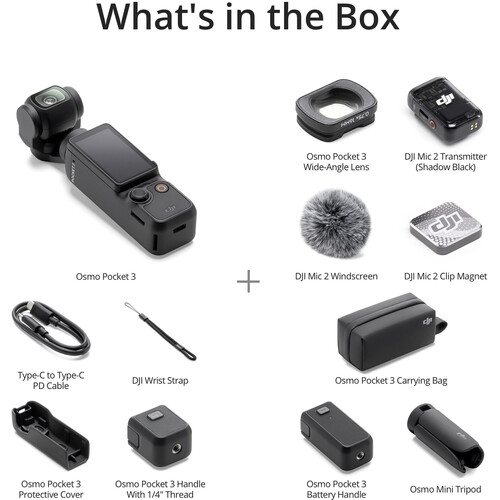 DJI Osmo Pocket 3 Creator Combo DJI Osmo Pocket 3 Creator Combo