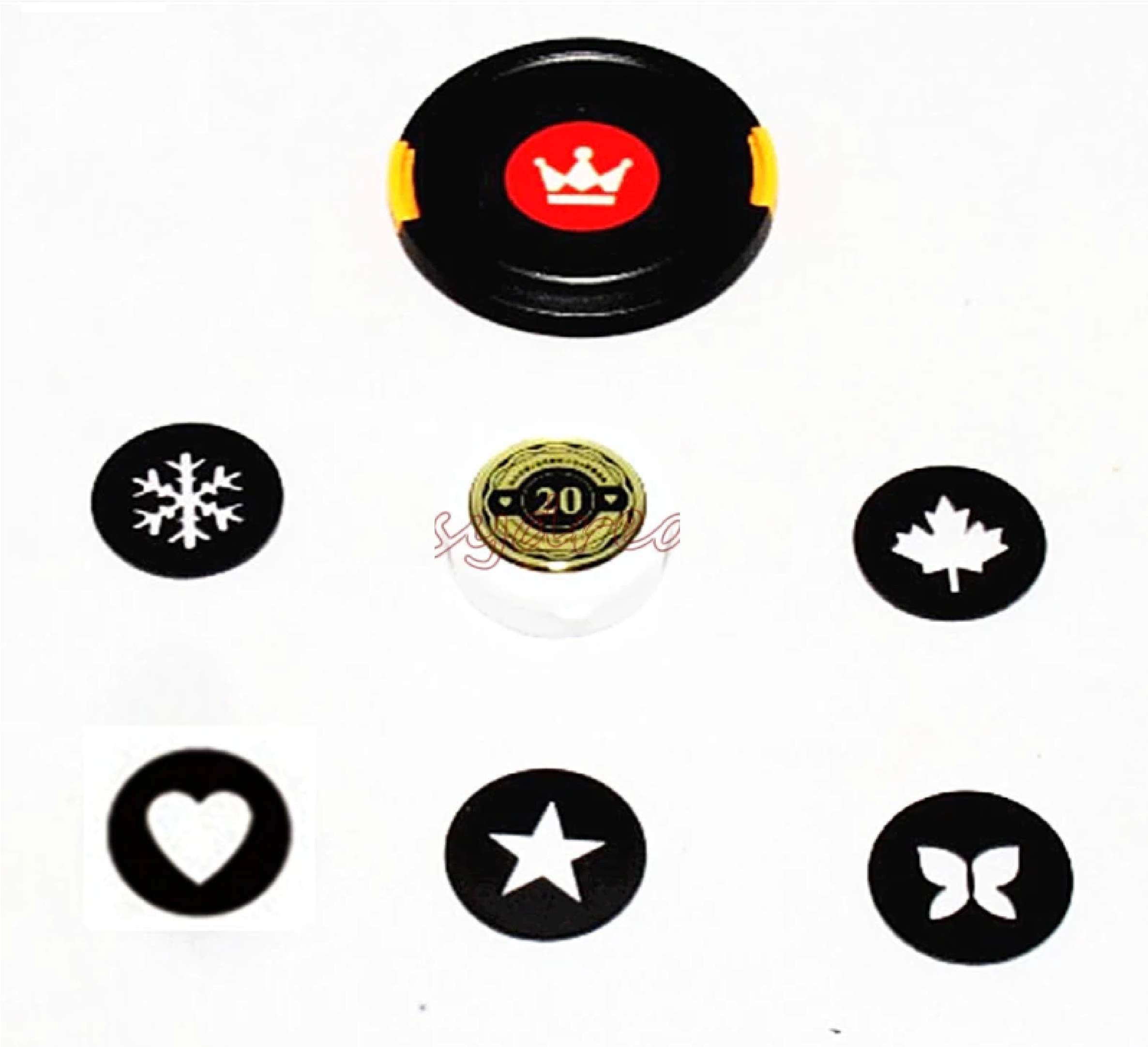 58mm Bokeh Masters Kit Bokeh Effect Lens Cap Cover Filter for Artistic Romantic Night Scene Photography