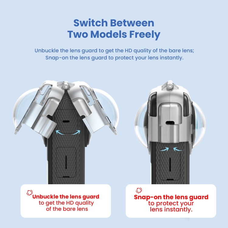 Insta360 X3 aMagisn Protective Camera Accessories Silicone Case