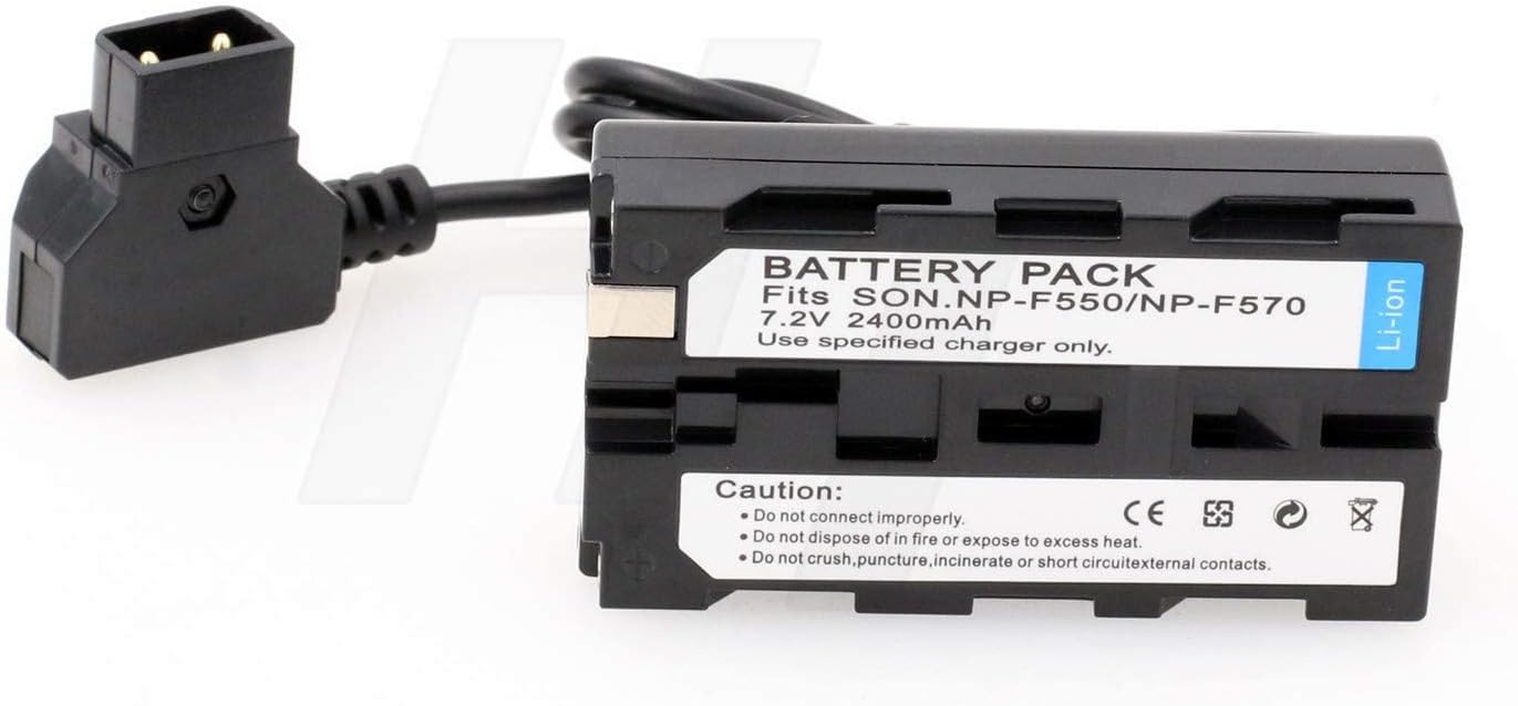 Dummy Battery to D-Tap Cable NP-F570/770/970(40cm)