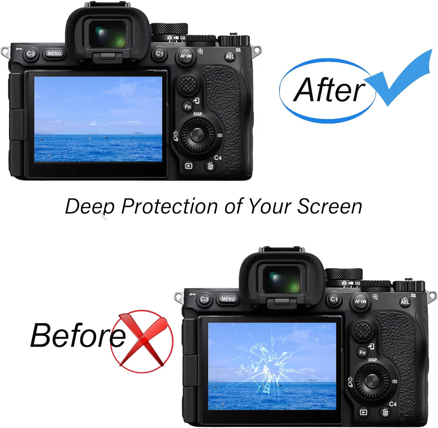 Tempred Glass For Sony A7IV/A7CII(1pcs Pack)