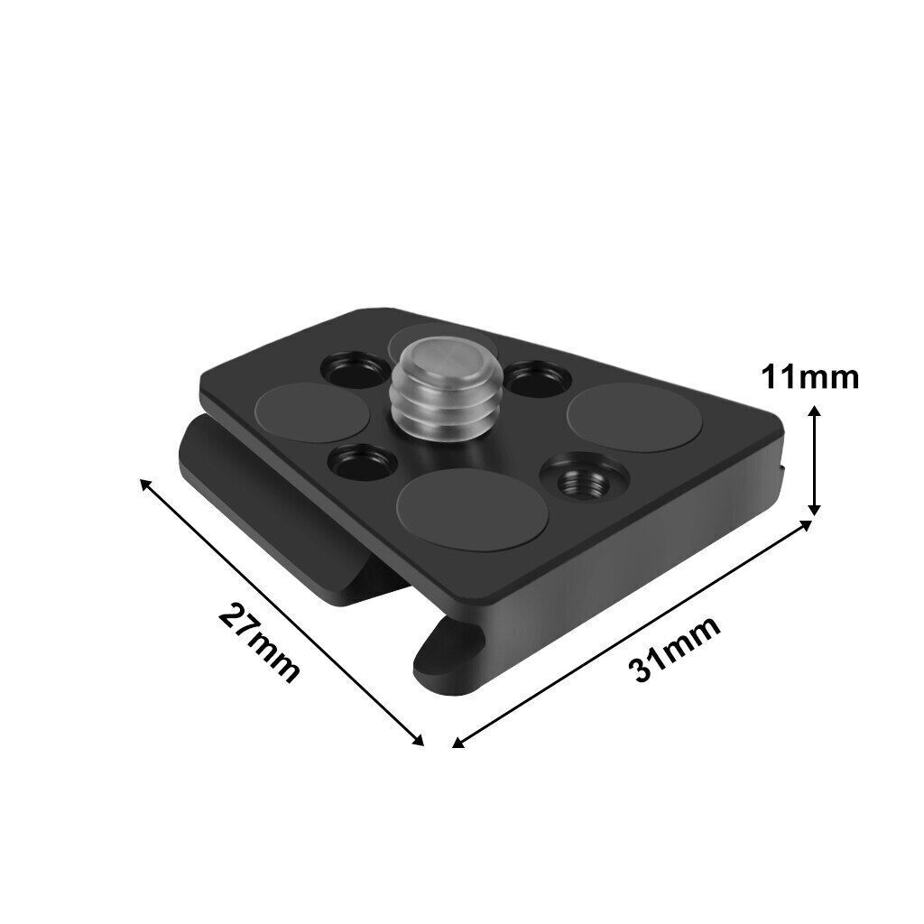 Quick Release Plate Clamp V-Lock Mount for DSLR Action Camera