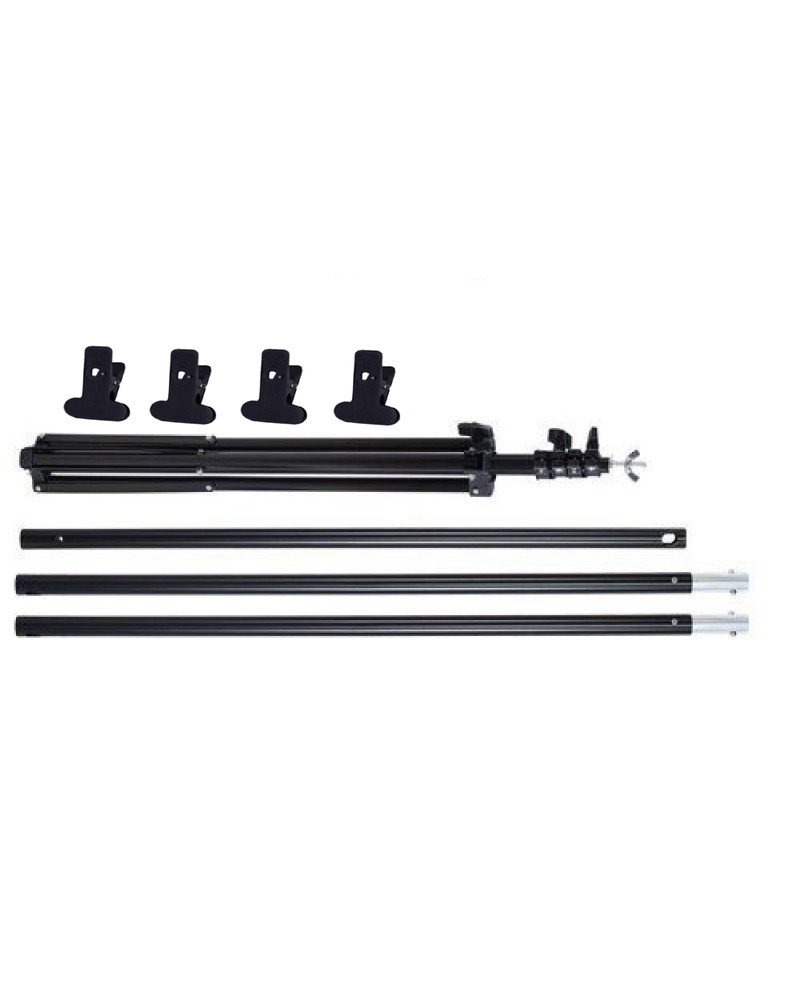 200x200cm PVC Backdrop Stand