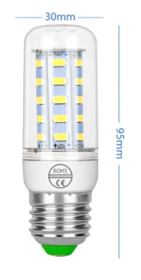 E27 SMD 36 LEDs Corn Light Chandelier Spotlight Bulb 220V White