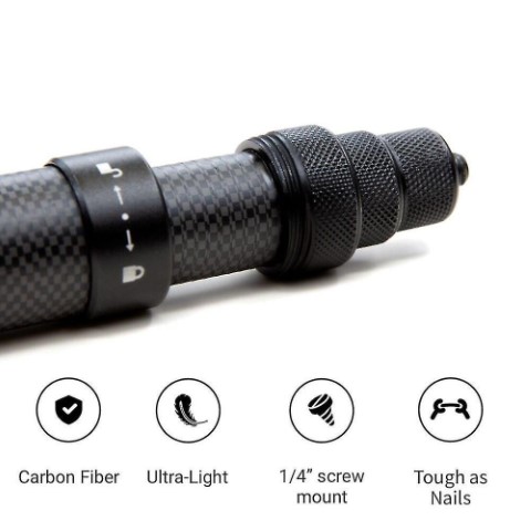 3M Carbon Fibre Selfie Stick for Insta360/GoPro