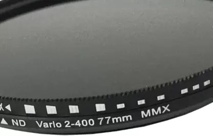 ND2 to ND400 Neutral Density Filter Slim Fader for Camera 77mm
