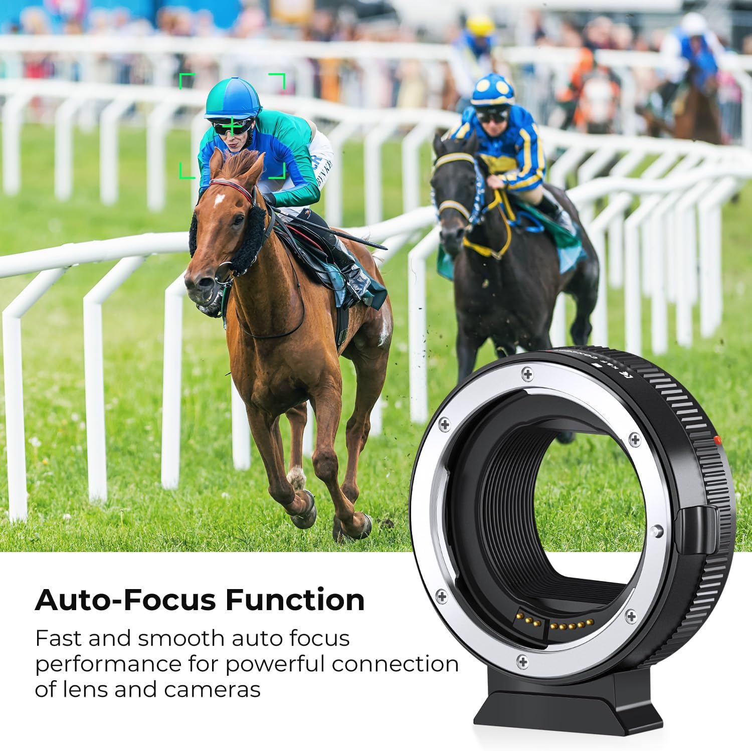 K&F Concept EF to EOS R Auto-Focus Mount Adapter