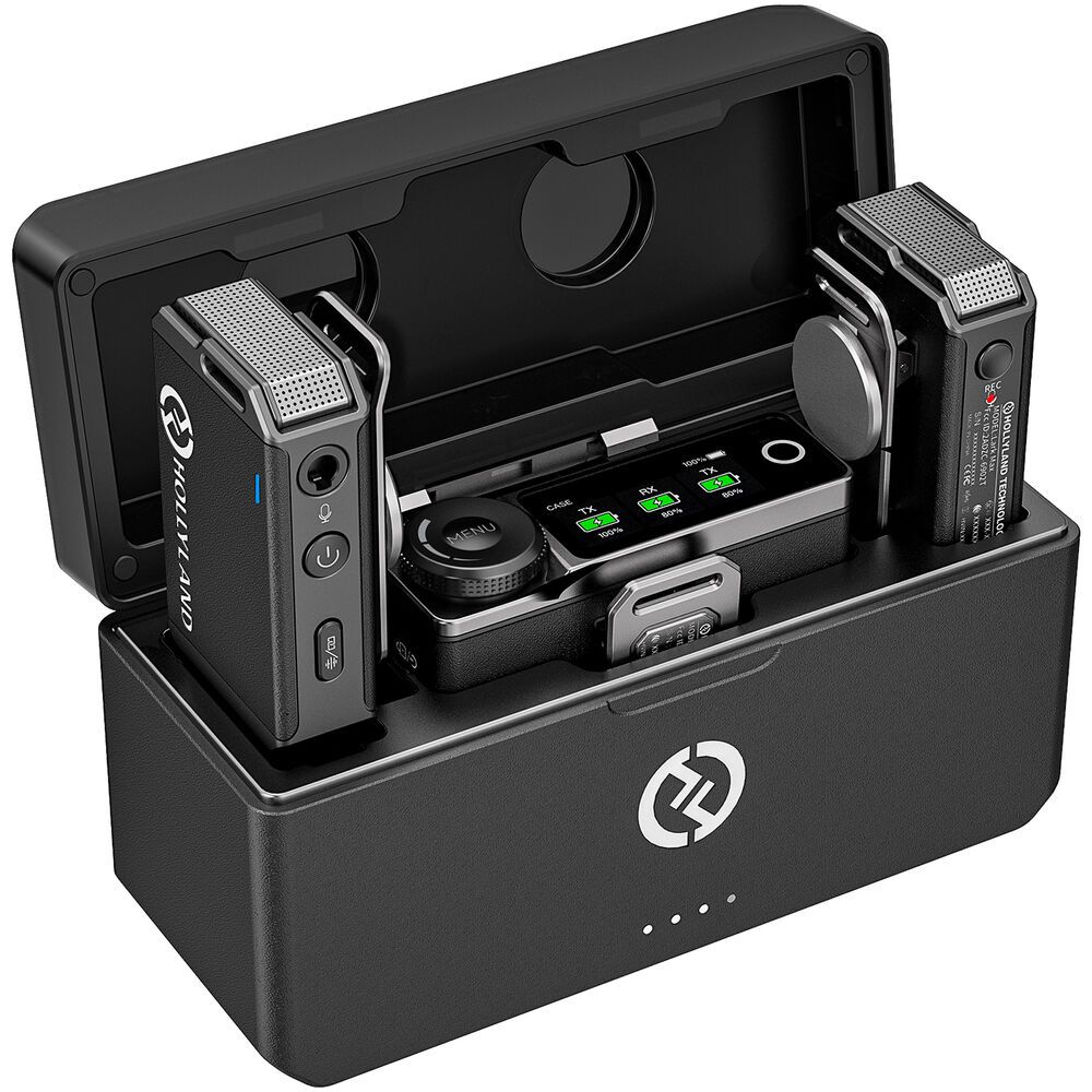 Hollyland LARK MAX Duo 2-Person Wireless Microphone System Hollyland LARK MAX Duo 2-Person Wireless Microphone System