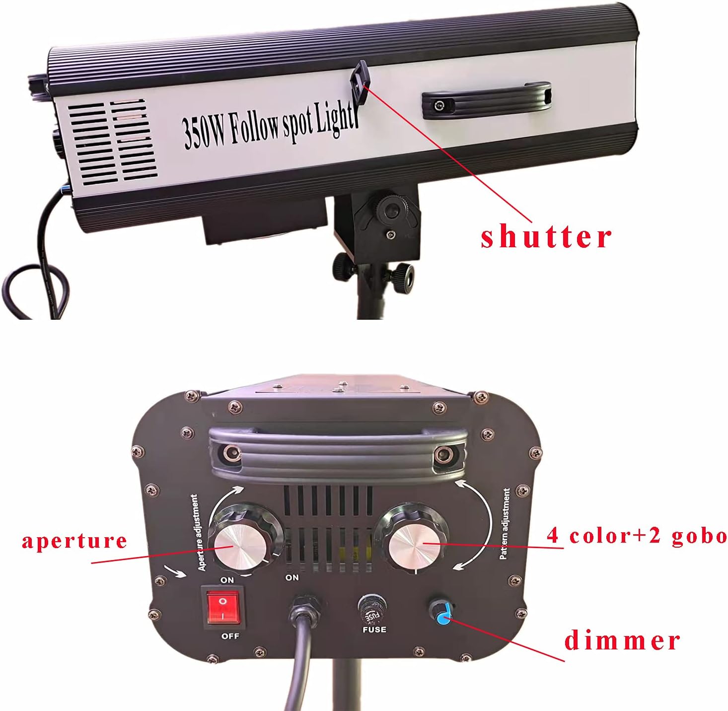 LED 350W Follow Spot Light