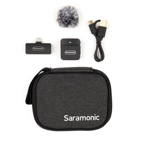 Saramonic Blink 100 B5 Compact Digital Wireless Clip-On Microphone System with USB-C Connector