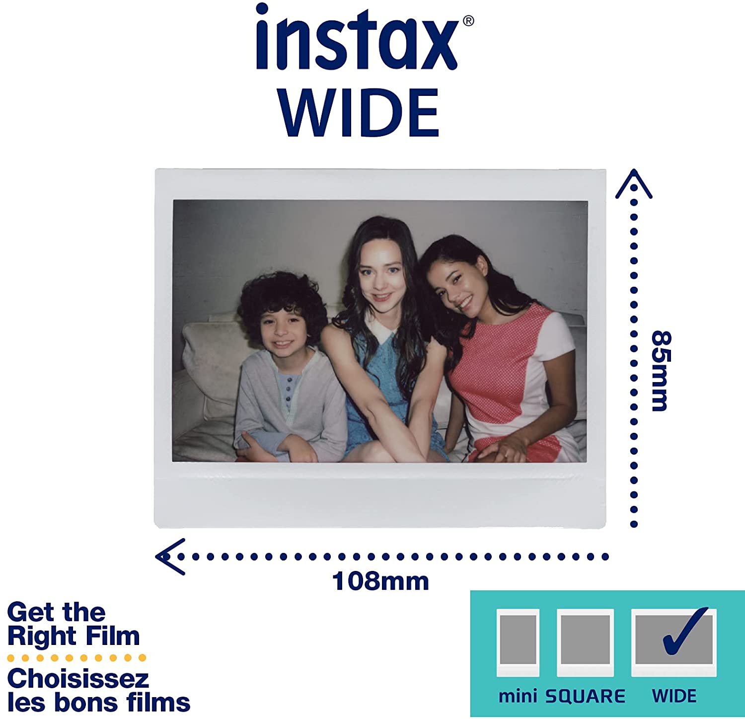 FUJIFILM INSTAX Wide Instant Film (10 Exposures)