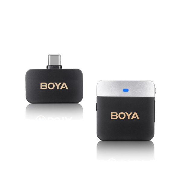 BOYA BY-M1V3 2.4GHz Dual-Channel Wireless Microphone System