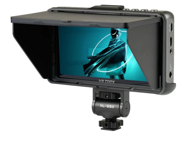 Viltrox 5.5" DC-550 Pro Series Portable On-Camera HD Touch Screen Monitor