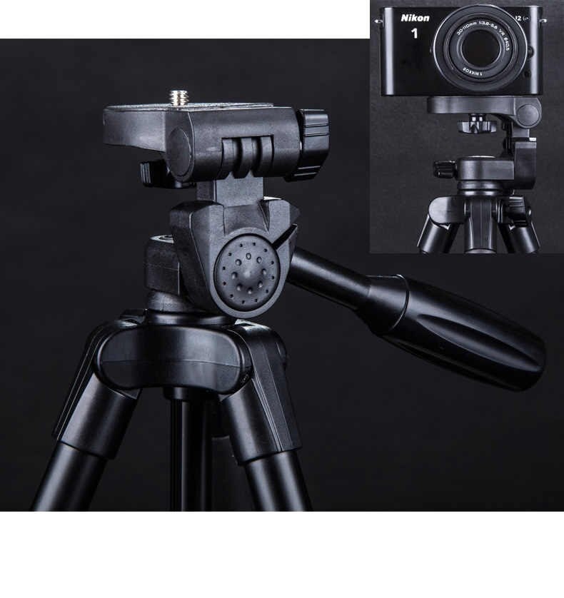 Yunteng 5218 Camera Tripod Self-portrait Monopod Tripod