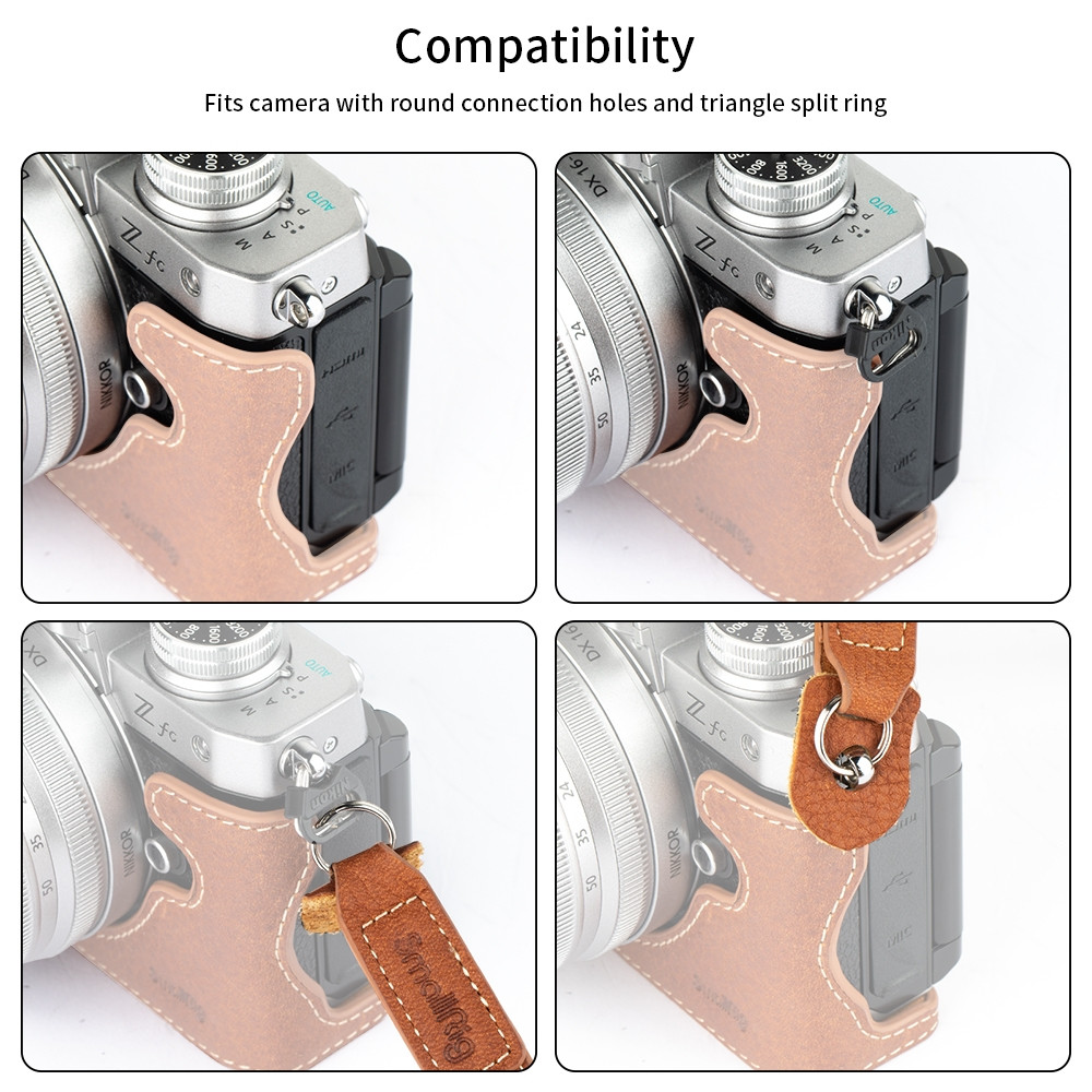 SmallRig Leather Camera Neck Strap