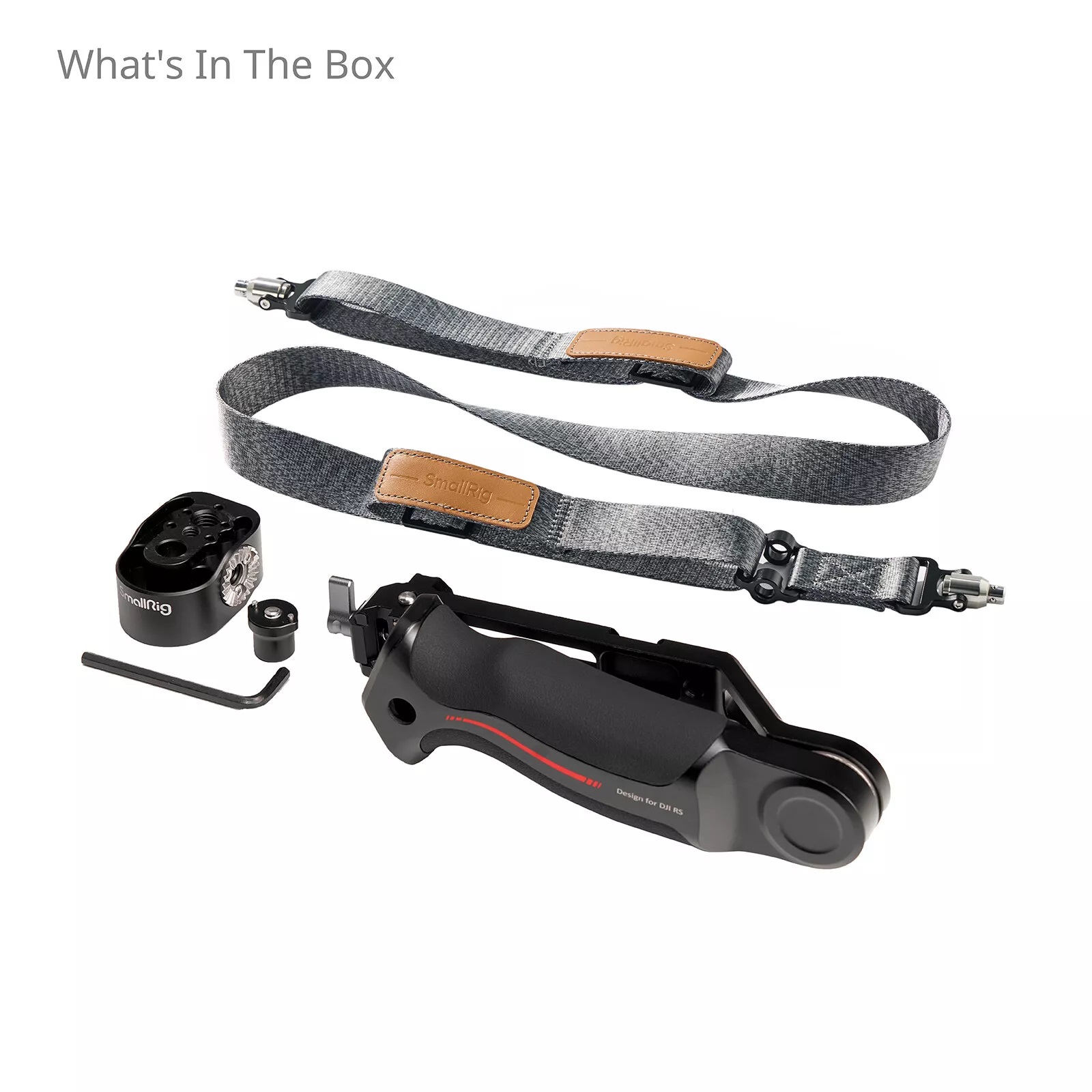 SmallRig Sling Handle with Weight-Reducing Shoulder Strap Kit for DJI RS 2 / RS 3 / RS 3 Pro / RS 4 / RS 4 Pro