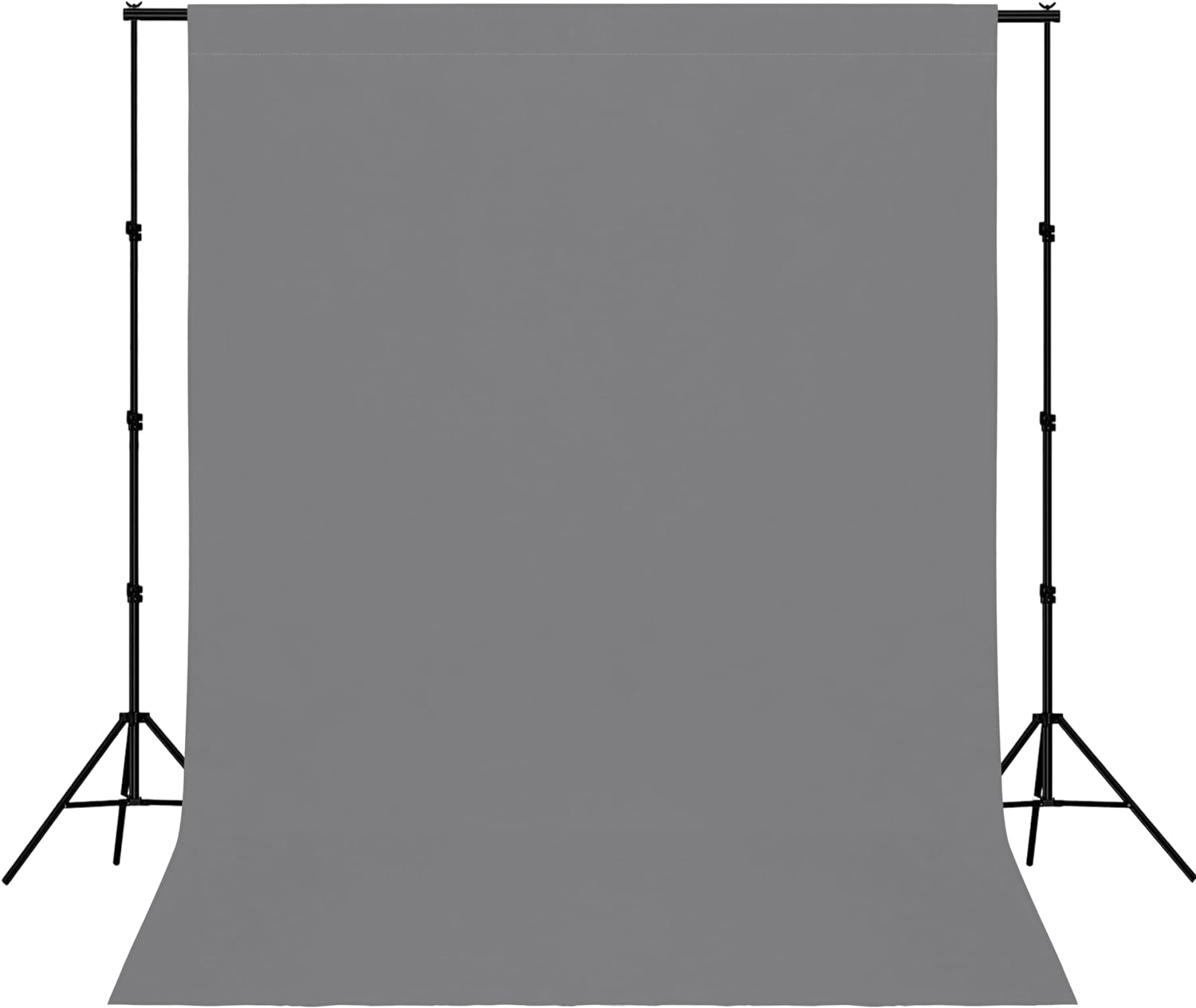 NiceFoto TB300-300W 2-Mini Studio Flash With White Background And Backdrop Stand