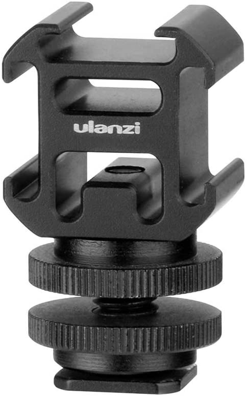 Ulanzi 3 Cold Shoe On-Camera Mount Adapter 