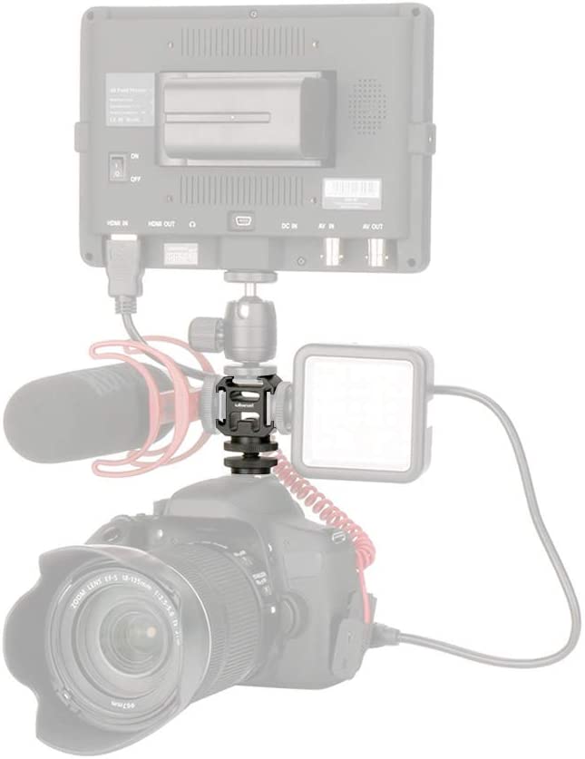 Ulanzi 3 Cold Shoe On-Camera Mount Adapter 