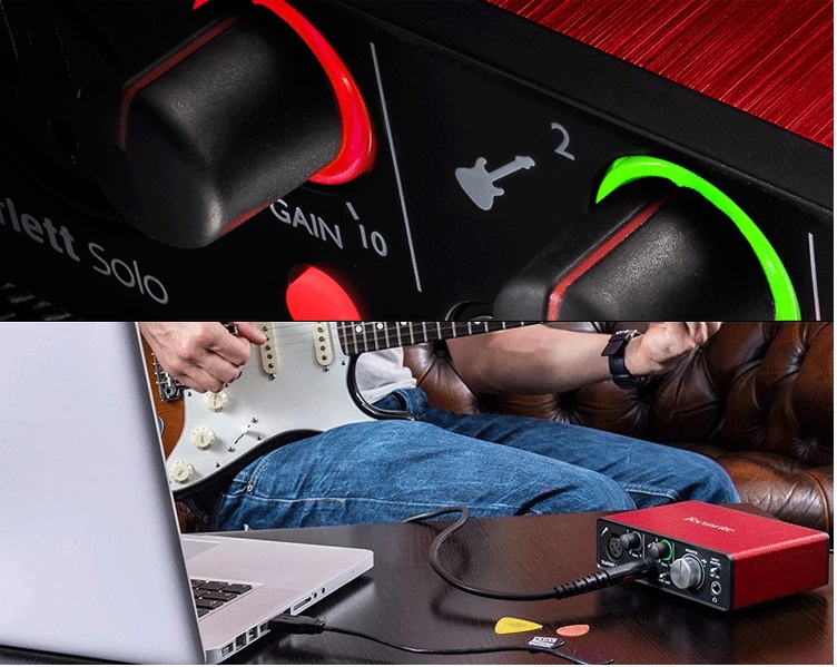 Focusrite Scarlett Solo Studio Pack - Interface - Headphones - Mic