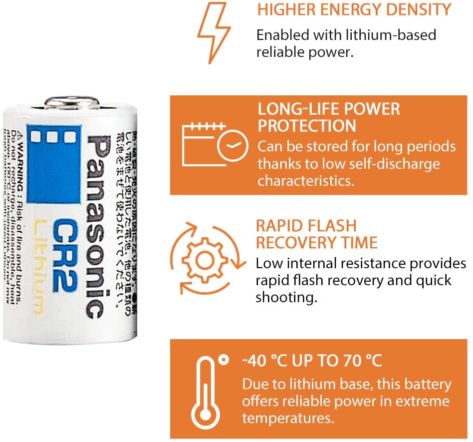 Panasonic Primary Lithium Battery (CR2)