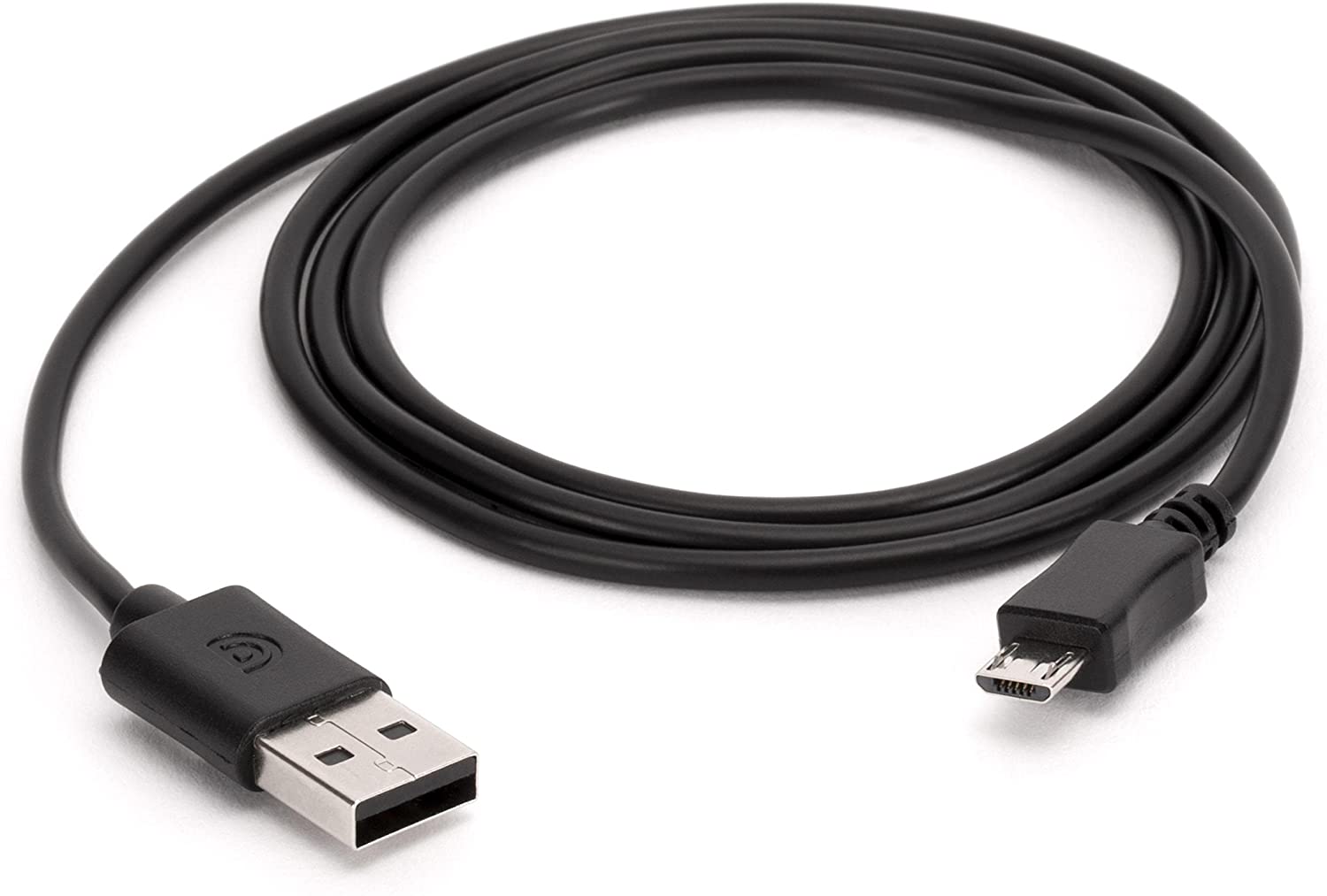 2M Micro USB Charging Cable Black