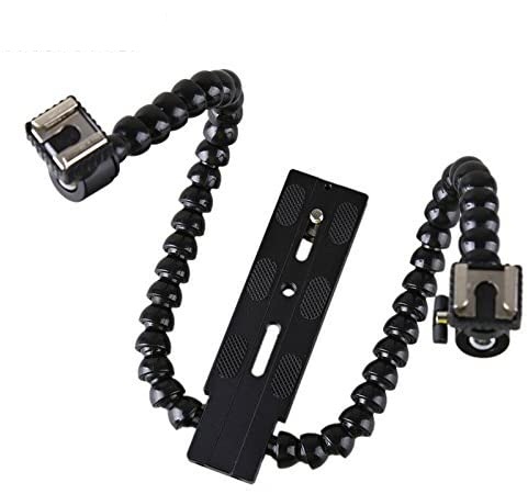 Flexible Magic Arm Camera Flash Bracket Mounting with Standard Hot-shoe