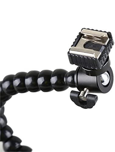 Flexible Magic Arm Camera Flash Bracket Mounting with Standard Hot-shoe