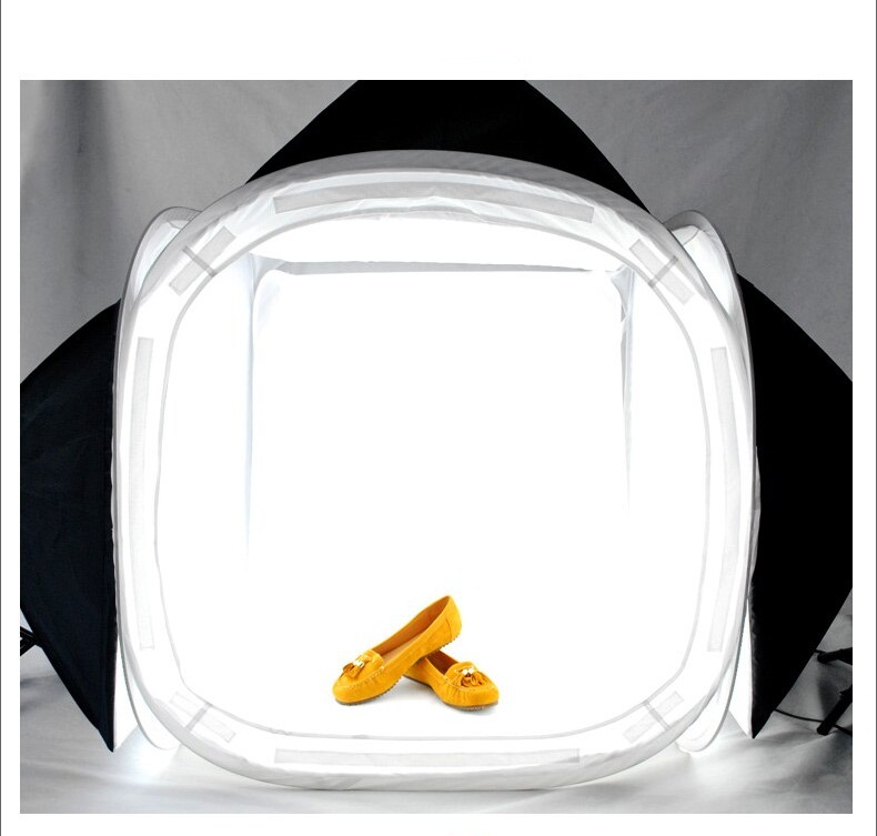 Photography Kit - 80x80cms Soft Box Tent 60x60cms Soft Lights (150W)