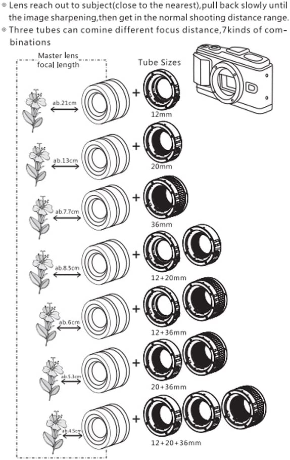 Viltrox DG-G Auto Focus AF TTL Extension Tube Ring