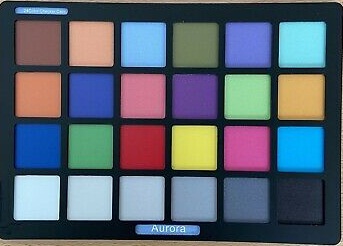 Aurora 24 Color Checker White Balance Card
