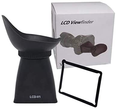 V1 LCD Viewfinder 2.8x 3" Magnifier Eyecup Hood for canon 5DII/7D/500D