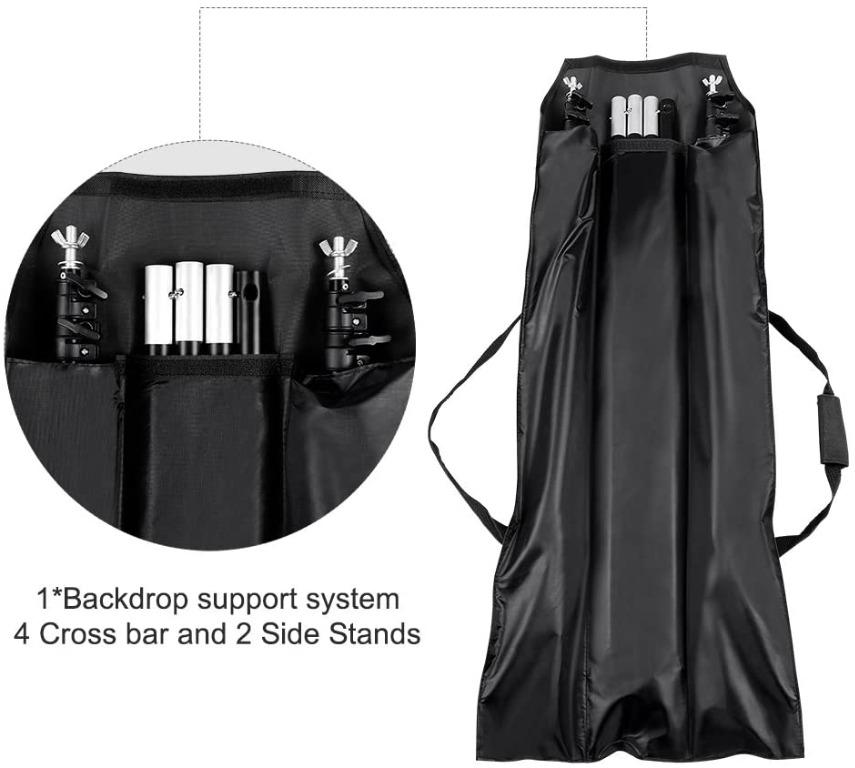 Backdrop Background Stand Set Photography Studio Photo 2x3m