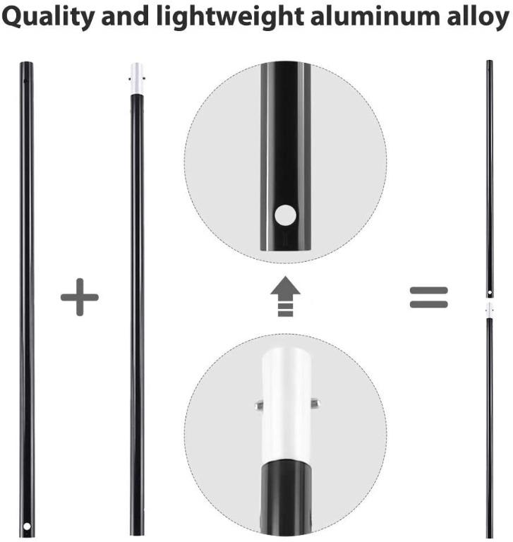 Backdrop Background Stand Set Photography Studio Photo 2x3m