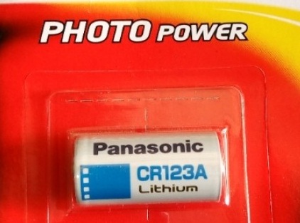 Baterai Panasonic Lithium CR123A Photo Power