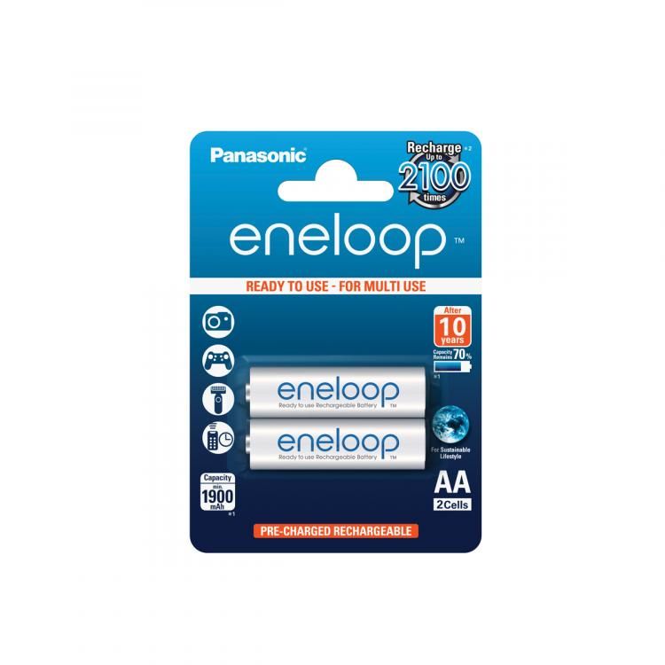 Panasonic Eneloop Charger with 4 AA  Batteries