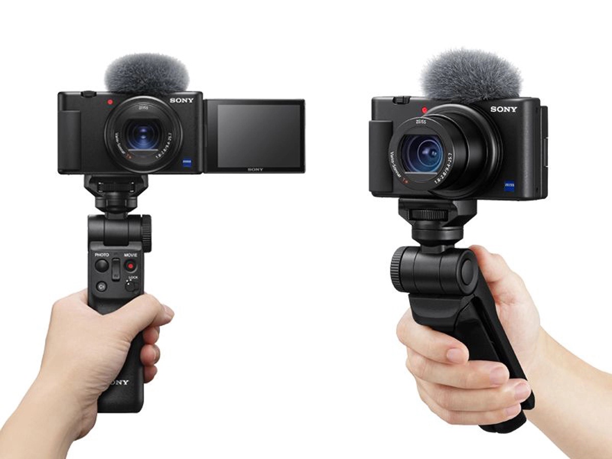 Sony Launches ZV-1 Camera And Sony VCT-SGR1 Shooting Grip
