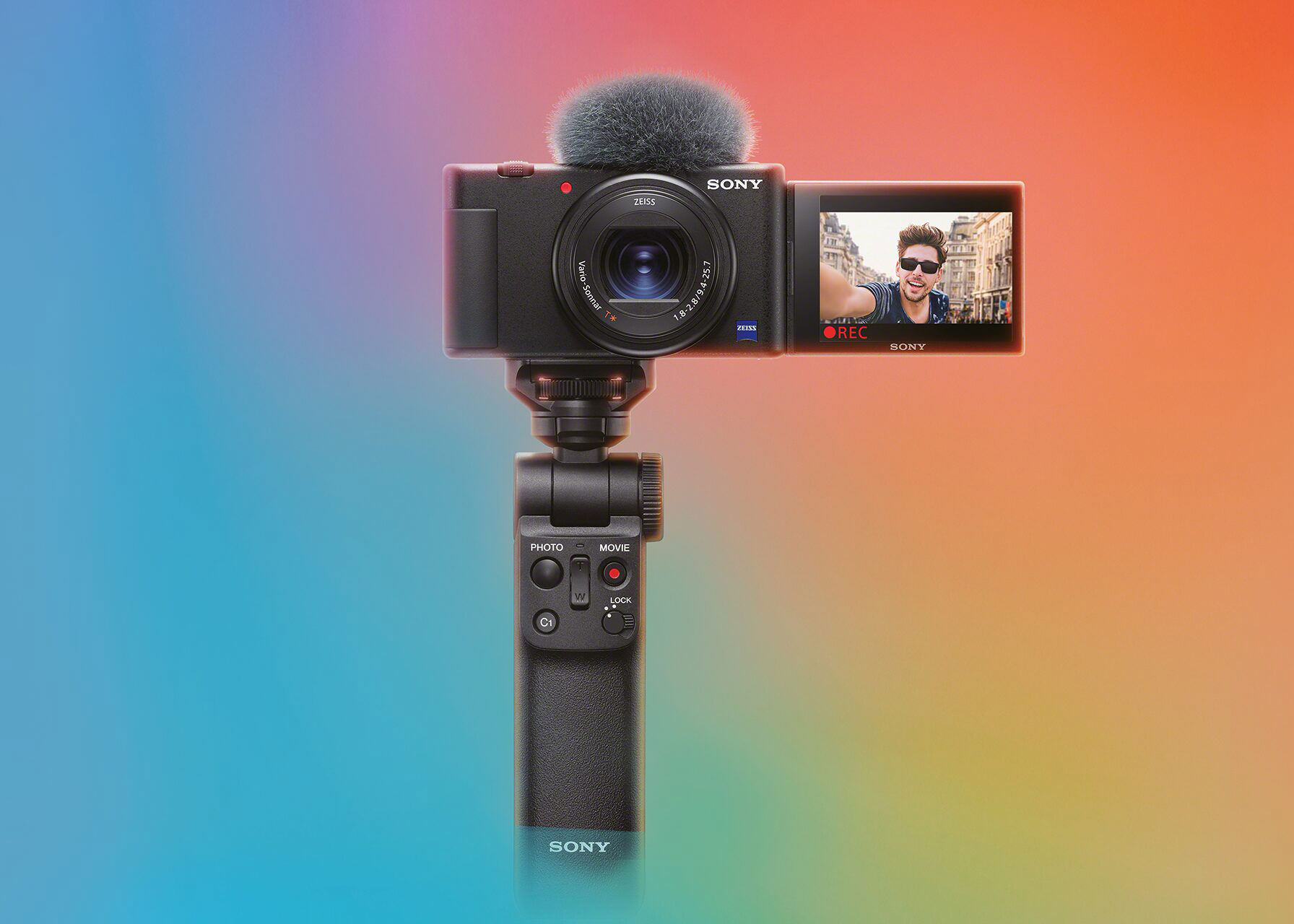 Sony Launches ZV-1 Camera And Sony VCT-SGR1 Shooting Grip