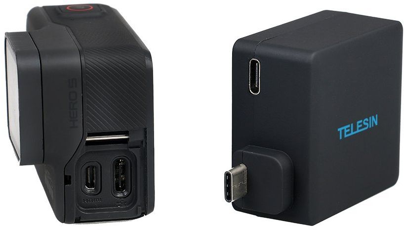 بطارية اضافية مع غلاف ضد الماء قوبرو 5/6