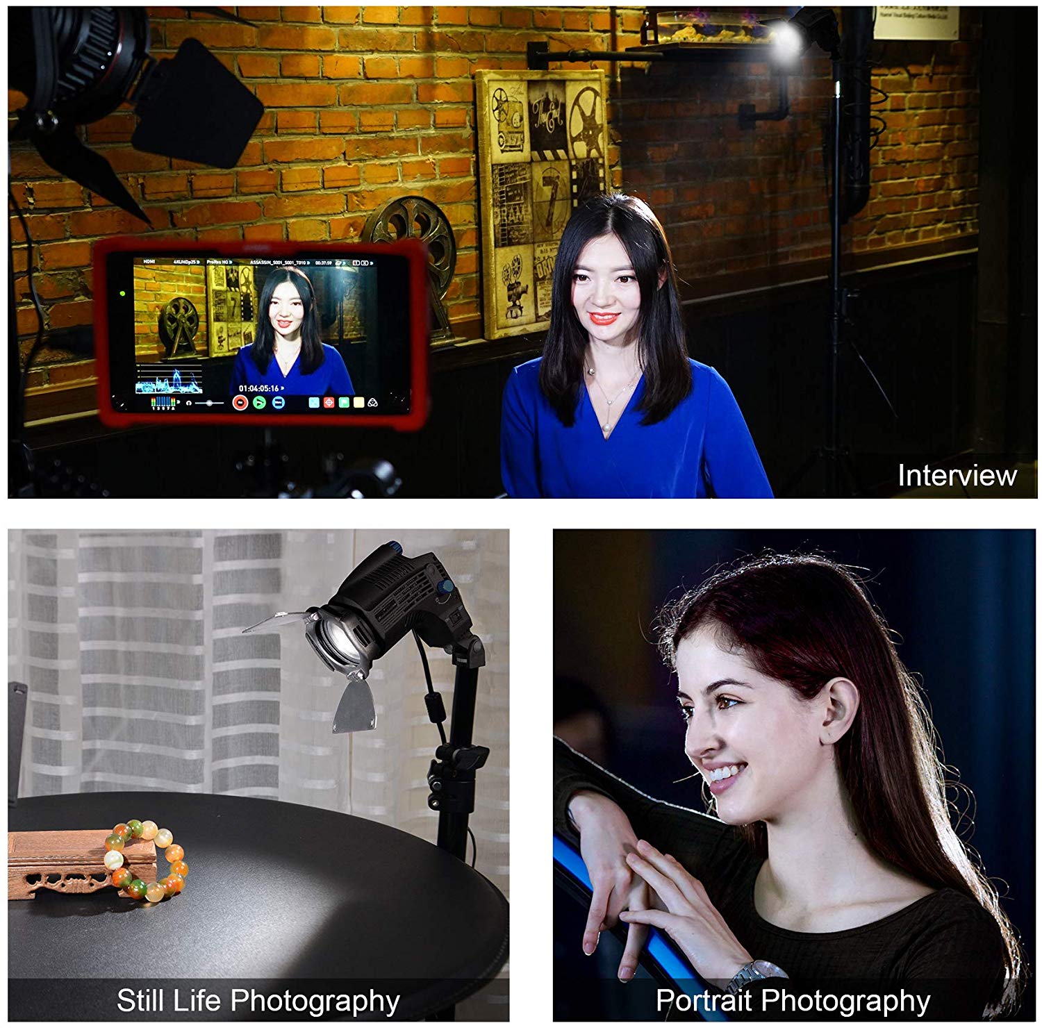 NANGUANG CN-8F LED Fresnel Light