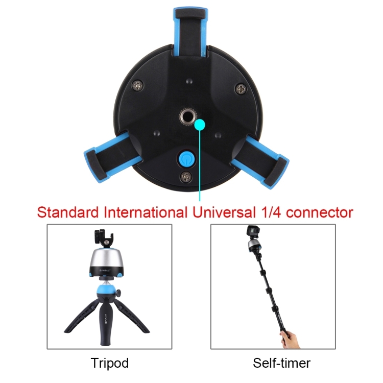 PULUZ Electronic 360 Degree Rotation Panoramic Tripod