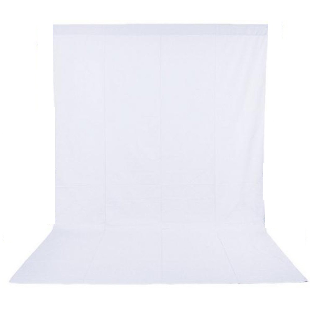 1.5x3m White Non-woven fabric Photo Photography Backdrop