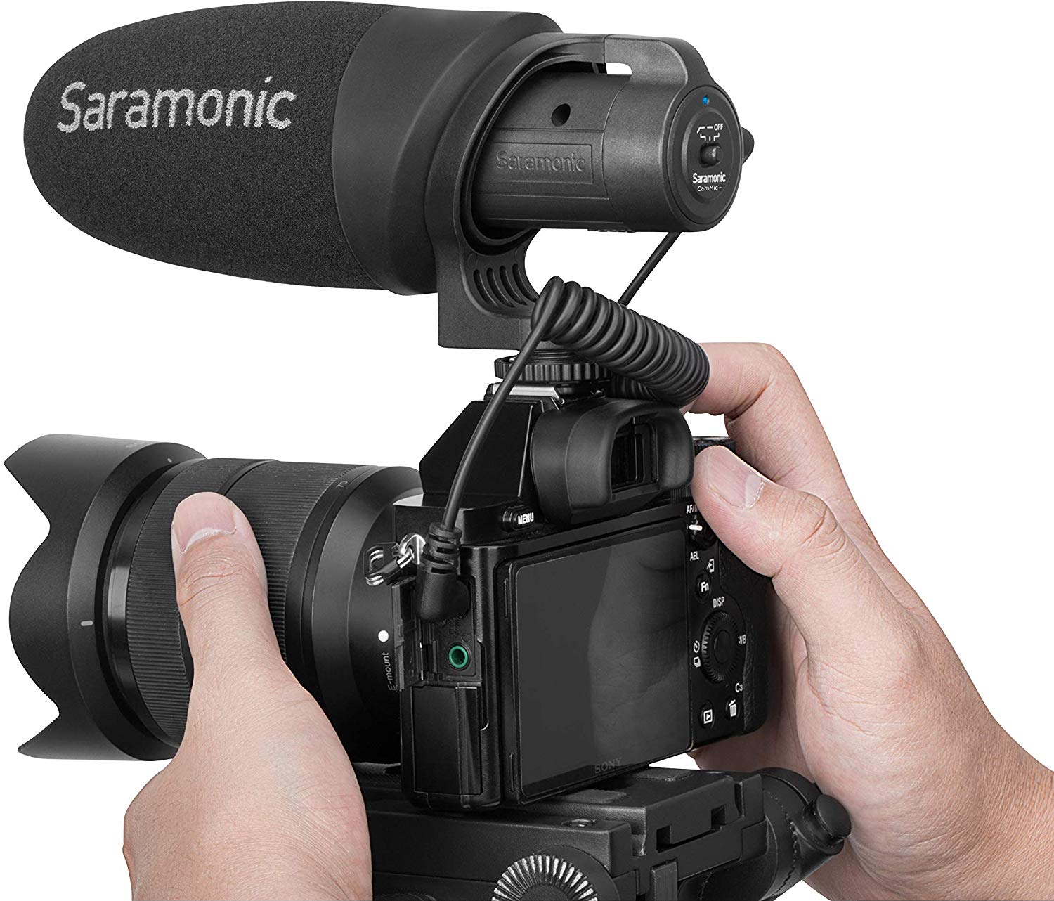 CamMic+ On-Camera Battery-Powered Shotgun Microphone for DSLR